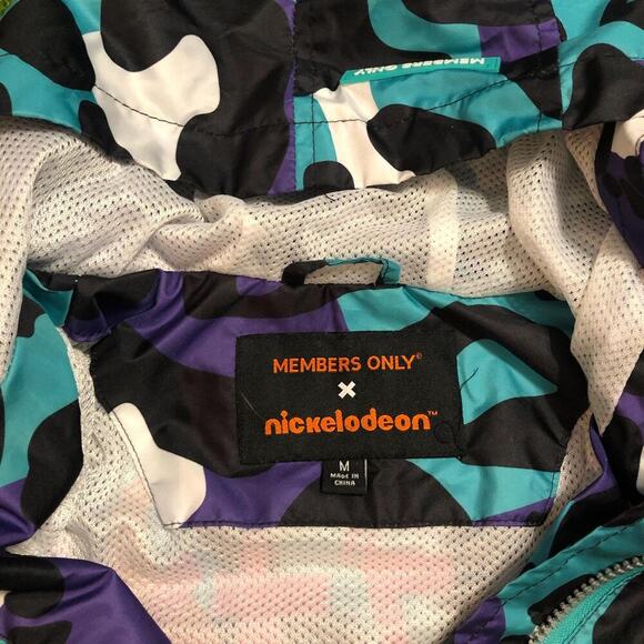Members Only x Nickelodeon Windbreaker - Picture 4 of 6